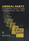 Volume Three. Liberal Party General Election Manifestos 1900-1997 cover