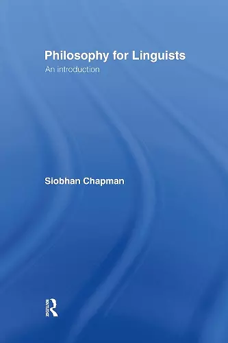 Philosophy for Linguists cover