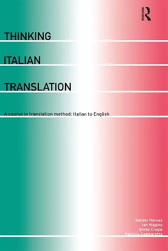 Thinking Italian Translation cover