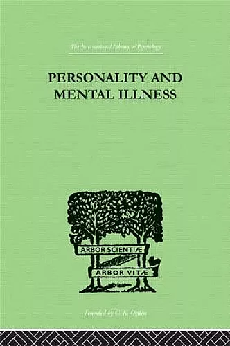 Personality and Mental Illness cover