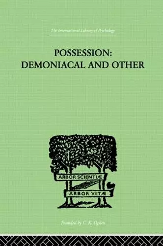 Possession, Demoniacal And Other cover