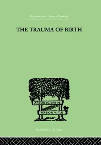 The Trauma Of Birth cover