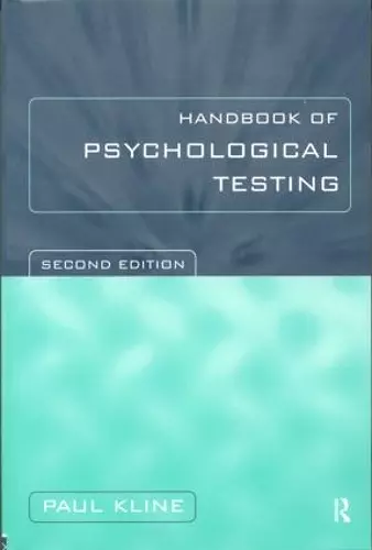 Handbook of Psychological Testing cover