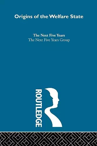 Origins of the Welfare State cover