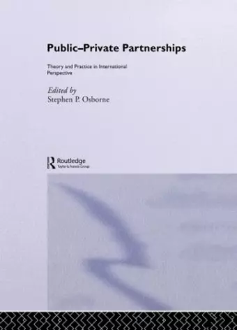 Public-Private Partnerships cover