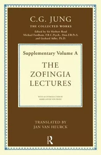 The Zofingia Lectures cover