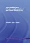 Accountability and Effectiveness Evaluation in Nonprofit Organizations cover