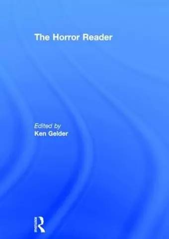 The Horror Reader cover