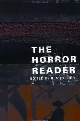 The Horror Reader cover