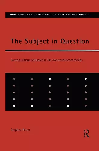 The Subject in Question cover