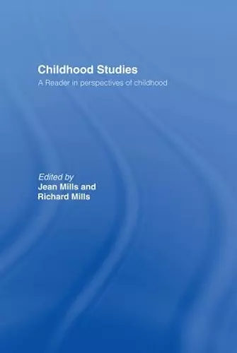 Childhood Studies cover