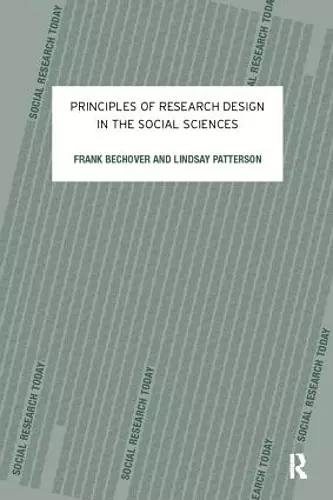 Principles of Research Design in the Social Sciences cover