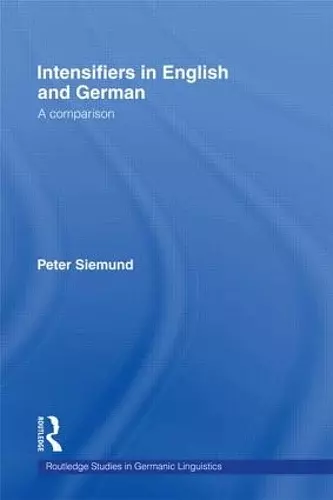 Intensifiers in English and German cover