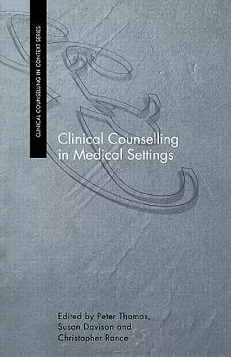Clinical Counselling in Medical Settings cover