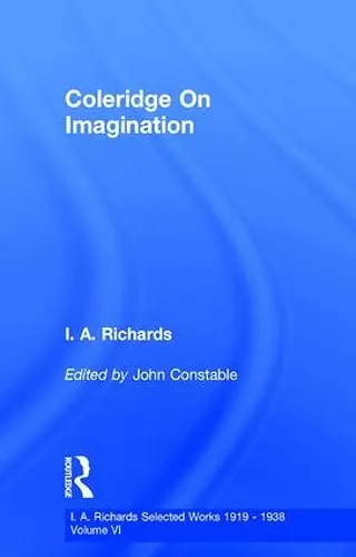 Coleridge On Imagination V 6 cover