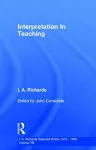 Interpretation In Teaching V 8 cover