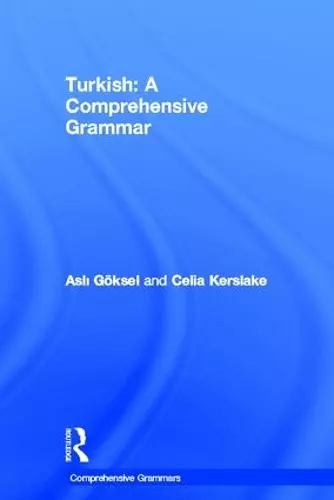 Turkish: A Comprehensive Grammar cover