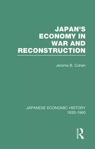 Japans Econ War&Reconstrct V 2 cover