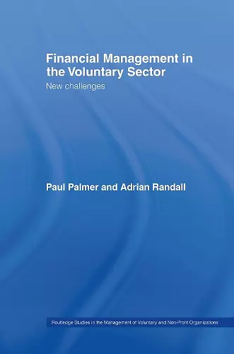 Financial Management in the Voluntary Sector cover