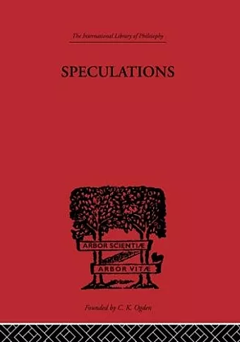Speculations cover