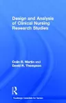 Design and Analysis of Clinical Nursing Research Studies cover