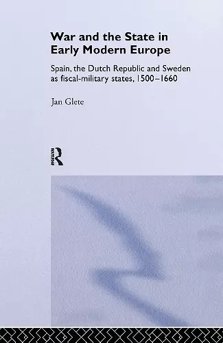 War and the State in Early Modern Europe cover