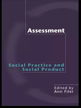 Assessment: Social Practice and Social Product cover