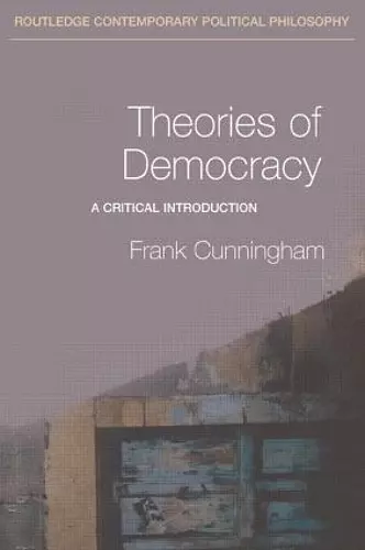 Theories of Democracy cover