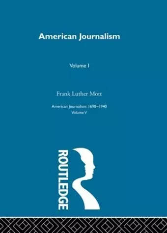 American Journalism Pt1 cover