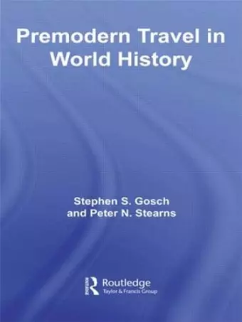 Premodern Travel in World History cover