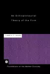 An Entrepreneurial Theory of the Firm cover