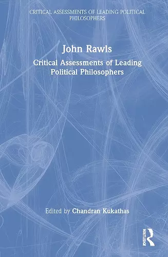 John Rawls cover