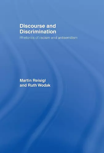 Discourse and Discrimination cover