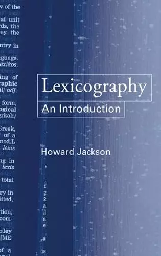 Lexicography cover