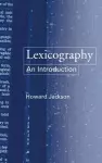 Lexicography cover