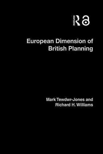 The European Dimension of British Planning cover