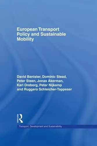 European Transport Policy and Sustainable Mobility cover