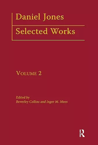 Daniel Jones, Selected Works: Volume II cover