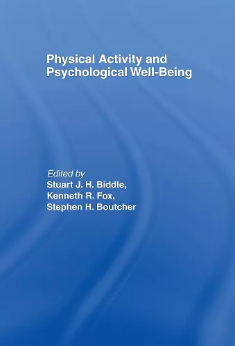 Physical Activity and Psychological Well-Being cover