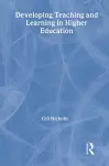 Developing Teaching and Learning in Higher Education cover