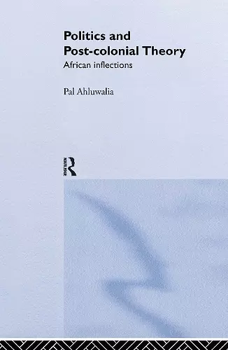 Politics and Post-Colonial Theory cover