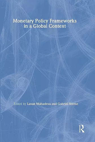 Monetary Policy Frameworks in a Global Context cover