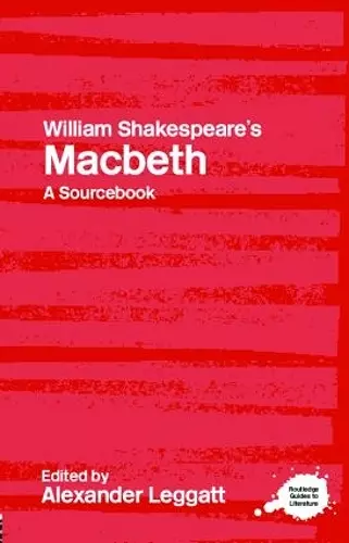 William Shakespeare's Macbeth cover