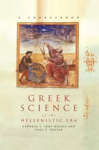 Greek Science of the Hellenistic Era cover