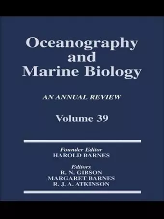 Oceanography and Marine Biology cover