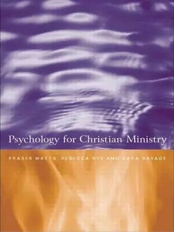 Psychology for Christian Ministry cover