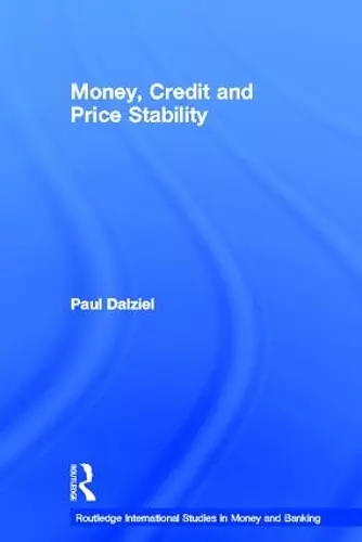 Money, Credit and Price Stability cover