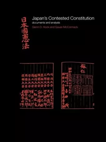 Japan's Contested Constitution cover