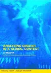 Analyzing English in a Global Context cover