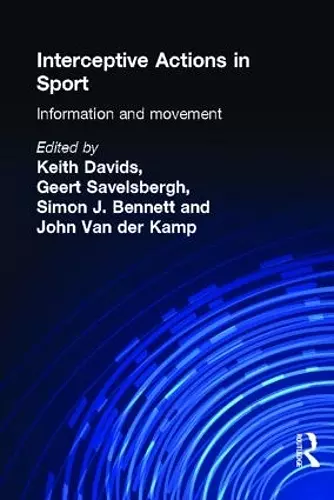 Interceptive Actions in Sport cover